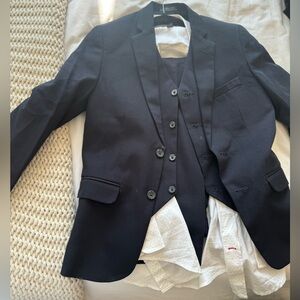 suit, vest, pants and jacket